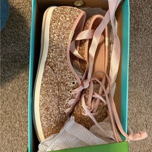 Kate Spade Sparkling Pink Sneakers